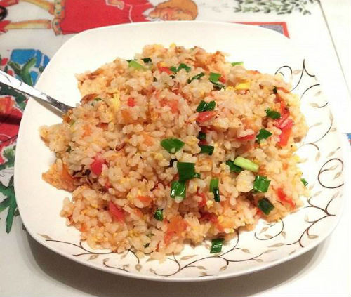 番茄蛋炒饭
