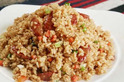 香菇肉丁炒饭<